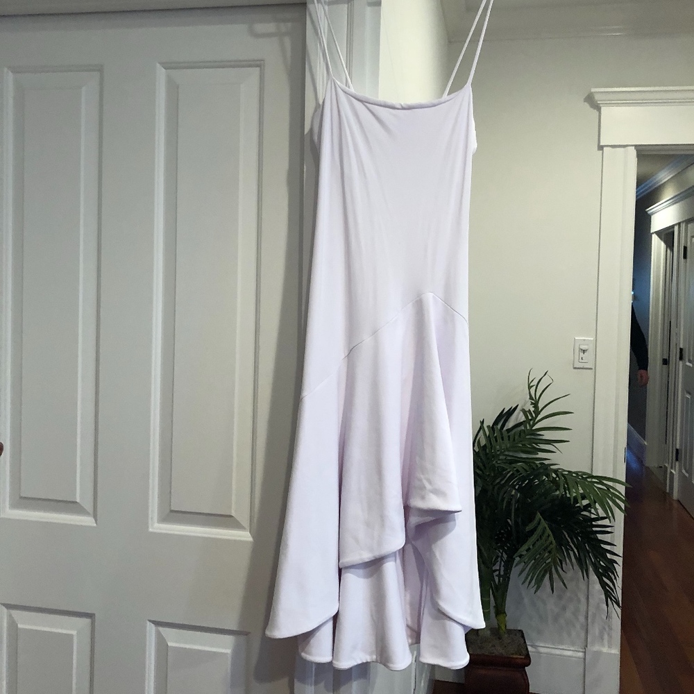Susana Monaco White Hi-Low Dress